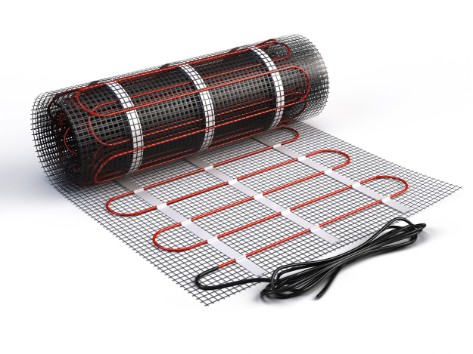 Elektrische vloerverwarming mat