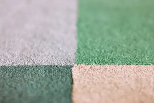 Ondervloer tapijttegels met modulaire tapijttegels