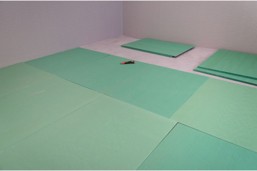 Geluidsisolatie vloer appartement met ondervloer