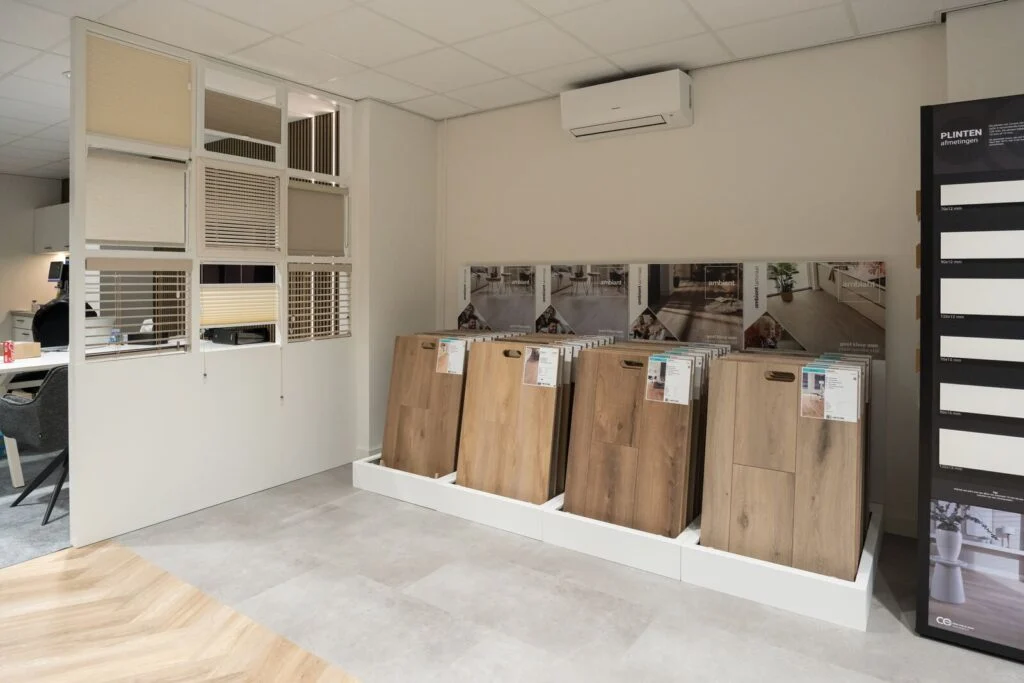 Certo showroom Zevenbergen: Laminaat en de plinten die erbij passen